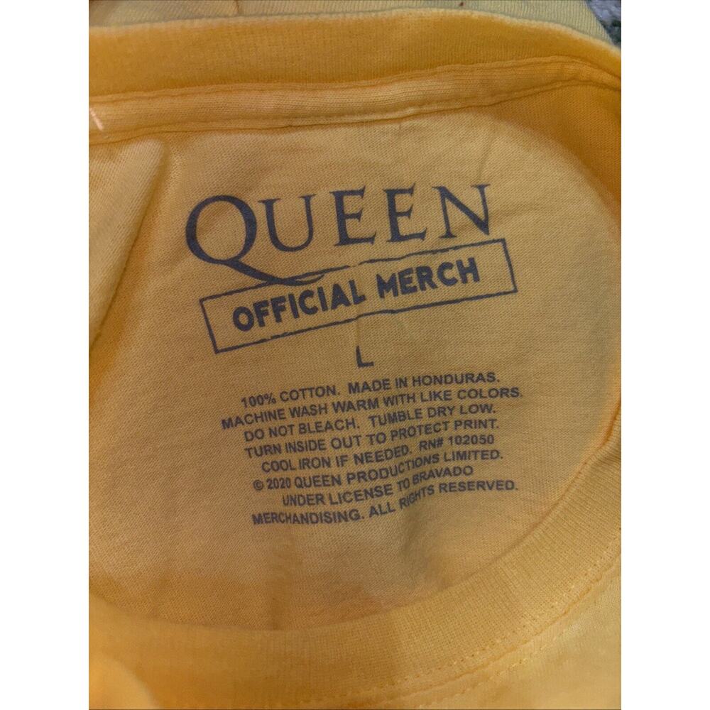Queen Official Merch 100% Cotton Short Sleeve Oversized Tshirt Size L - Picture 8 of 8